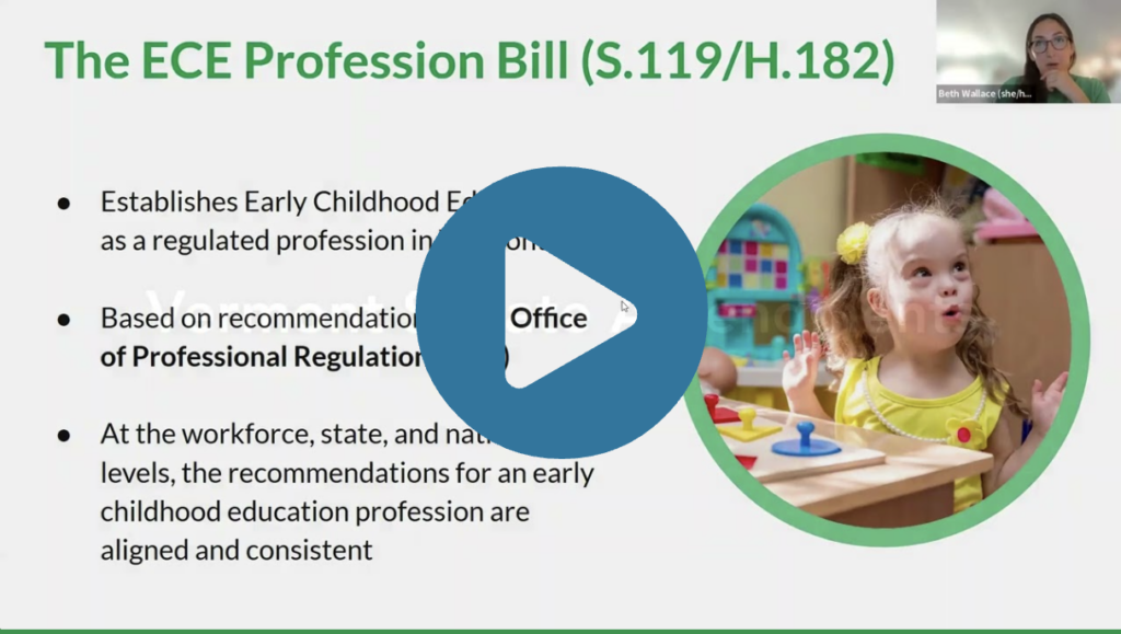 Screenshot of legislative recap youtube video